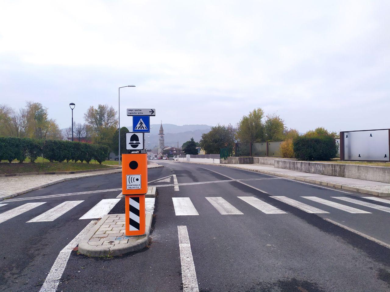 Immagine per Strade più sicure con i nuovi Velo Ok a Savogna lungo l'ex provinciale